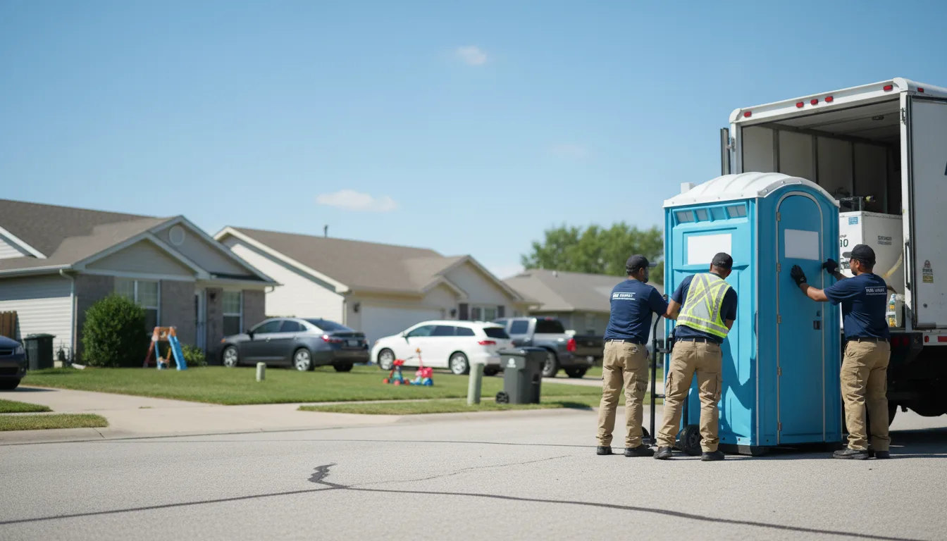 Standard Porta Potty Rentals in Peru, IL near me